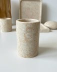 Beige Marble Stone Holder