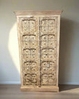 Vintage Indian Timber Almirah