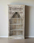 Indian Carved Timber Bookshelf