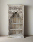Indian Carved Timber Bookshelf