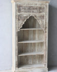 Indian Carved Timber Bookshelf