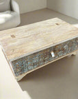 Indian Timber + Metal Dowry Chest 01