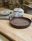 Indian Iron Flat Kadai Tray - Assorted Sizes