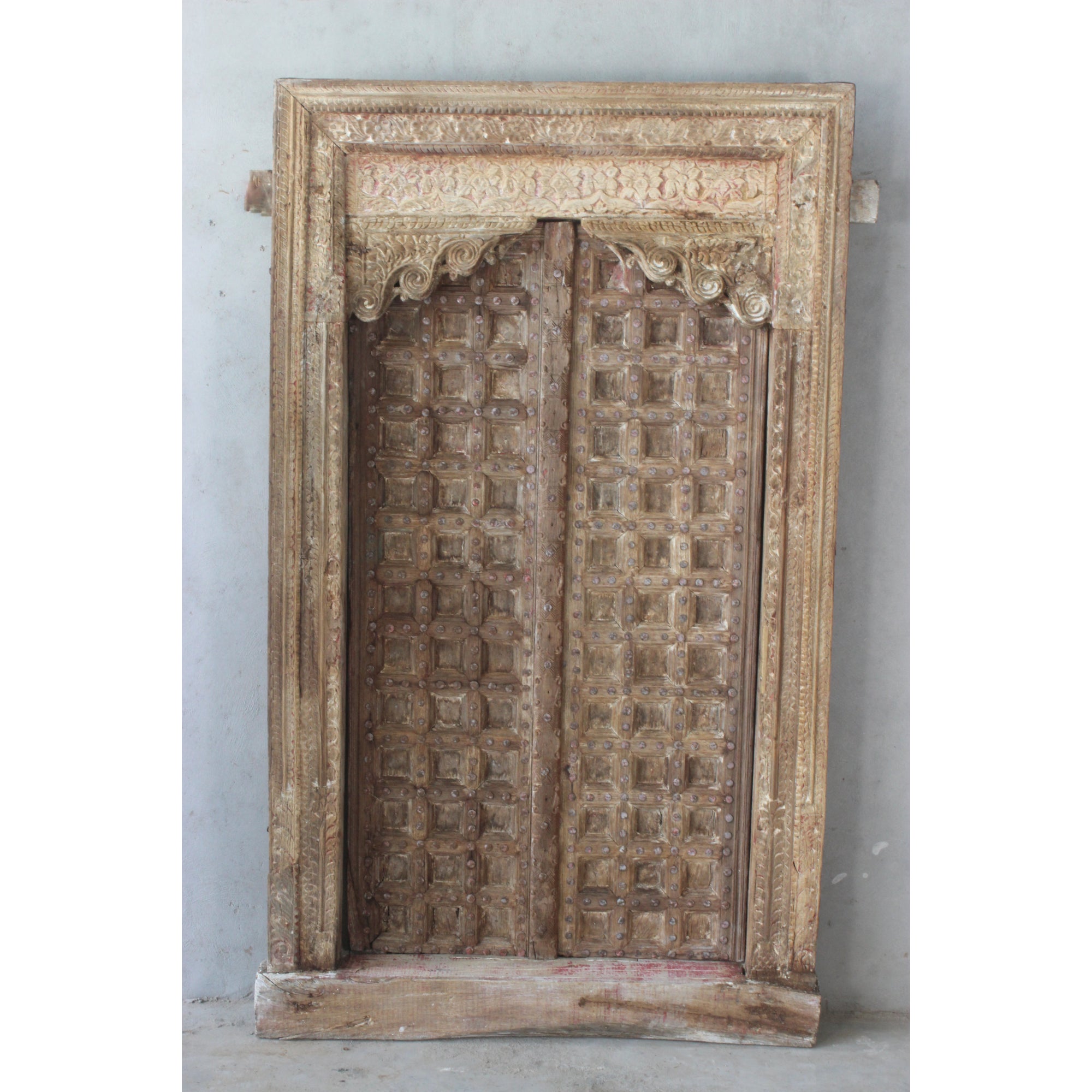 Indian Indian Rajasthani Antique Framed Door