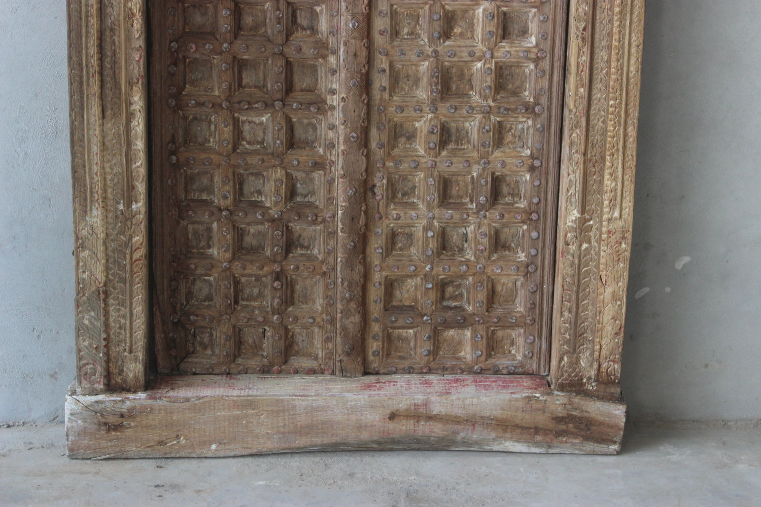 Indian Indian Rajasthani Antique Framed Door