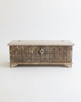 Indian Timber + Metal Dowry Chest 01
