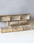 Indian Vintage Brick Box Bath Caddy