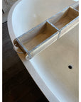 Indian Vintage Brick Box Bath Caddy