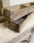 Indian Vintage Brick Box Bath Caddy