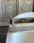 Indian Vintage Brick Box Bath Caddy