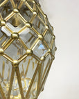 Indigo Glass Lantern