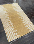 Ivy Cotton Rug 130x200cm - Tan/White