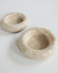 Kai Round Marble Stone Tray 15cm | Pre Order