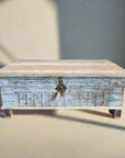 Indian Timber + Metal Dowry Chest 01