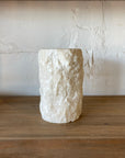 Large Onyx Stone Tealight Candle Holder