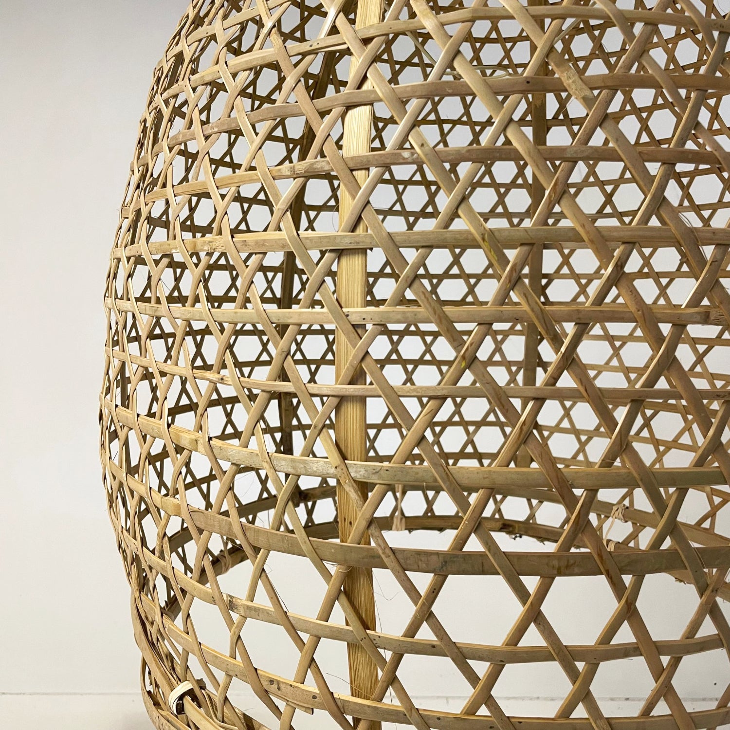 Large Palau Rattan Pendant 60cm Dia