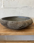 Large River Stone Basin 02 - 52 x 45 x 15cm