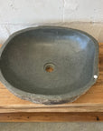 Large River Stone Basin 48 - 48.5 x 42 x 15cm