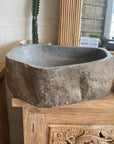 Large River Stone Basin