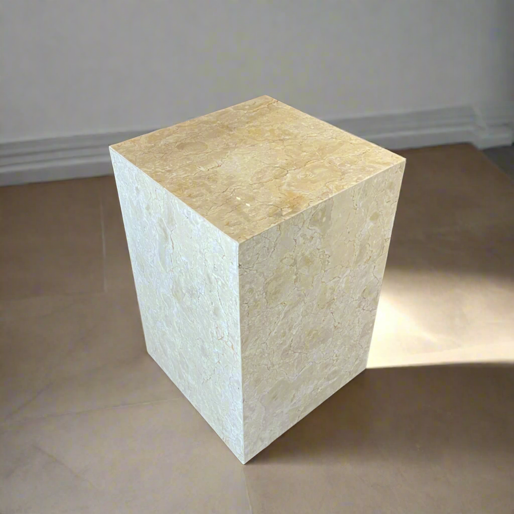 Marble Stone Side Table