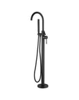 Otus Bath Filler & Hand Shower Floor Mixer - Matt Black | Pre Order