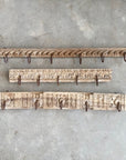 Medium Vintage Indian Timber Wall Hooks