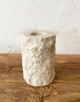 Natural Marble Stone Tealight Candle Holder 15cm