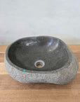 Medium River Stone Basin 07 - 40cm x 34cm