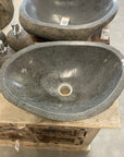 Medium River Stone Basin 15 -