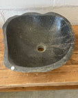 Medium River Stone Basin 70 - 36 x 36 x 15cm