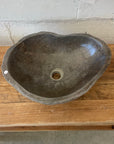 Medium River Stone Basin 82 - 43.5 x 33 x 15cm