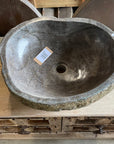 Medium River Stone Basin