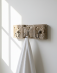 Medium Vintage Indian Timber Wall Hooks