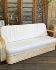 Midcentury Rattan Lounge Chair