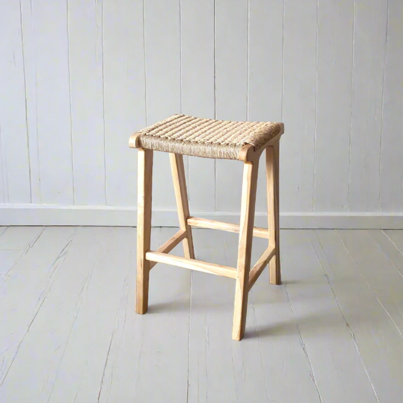 Mykonos Teak Counter Stool - Set of 4