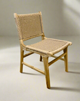 Mykonos Woven Teak Dining Chair