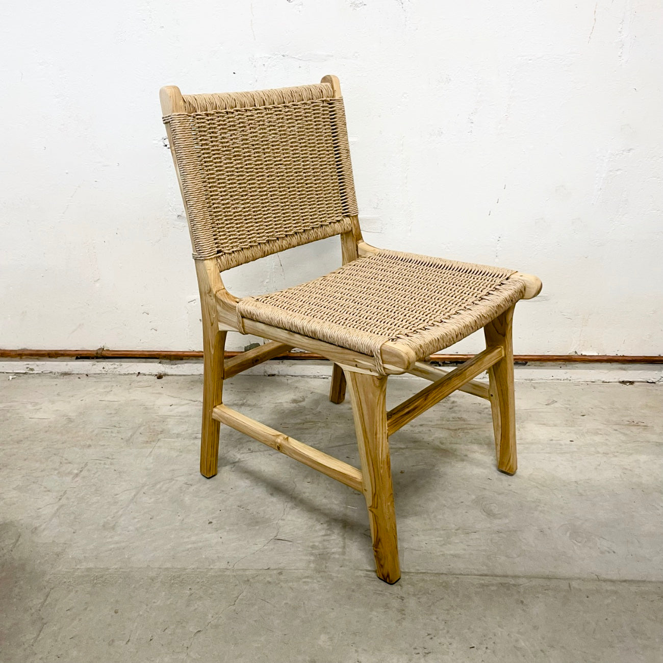Mykonos Woven Teak Dining Chair - Set of 8