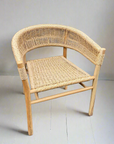 Mykonos Woven Timber Arm Chair