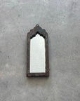 Narrow Indian Arch Timber Mirror - Assorted Designs
