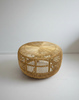 Natural Avalon Round Rattan Coffee Table