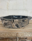 Natural Fossilised Wood Basin 16 - 58.5 x 37.5 x 14cm