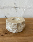 Natural Marble Stone Tealight Candle Holder 5cm