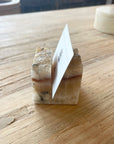 Natural Onyx Card Holder