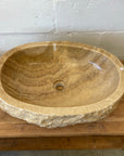 Natural Onyx Stone Basin 06 - 55.5 x 38 x 15cm