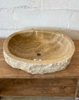 Natural Onyx Stone Basin 06 - 55.5 x 38 x 15cm