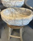 Natural Onyx Stone Basin 04 - 51 x 41 x 15cm