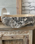 Natural Onyx Stone Basin 63 - 56 x 39 x 15cm