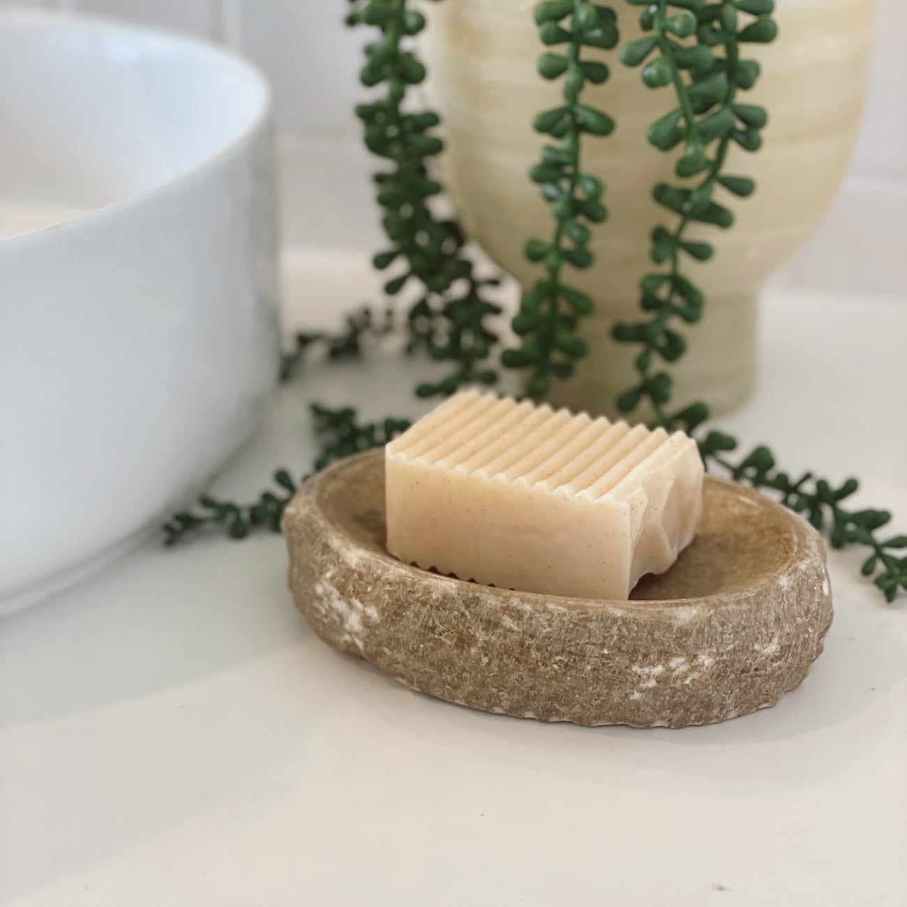 Natural Onyx Stone Soap Dish