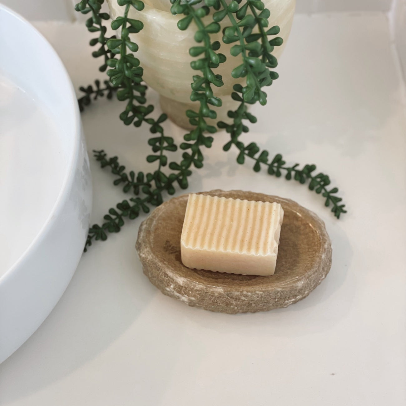 Natural Onyx Stone Soap Dish