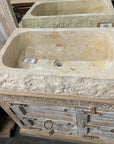 Natural Rectangle Marble Stone Basin 02